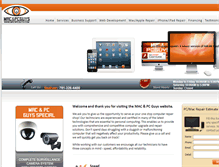 Tablet Screenshot of macnpcguys.com